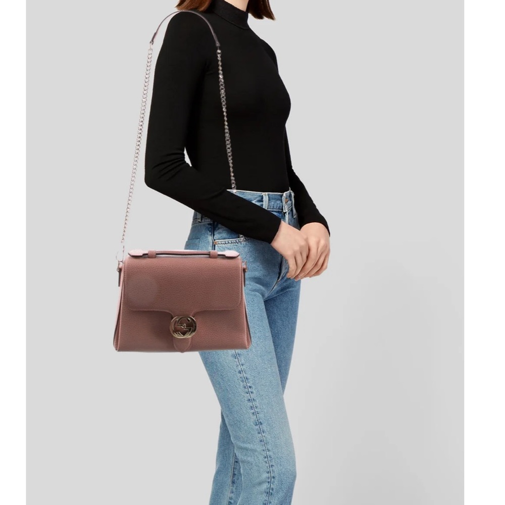 Authentic Gucci Medium Dollar Interlocking G Cros… - image 2